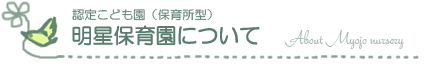 明星保育園について